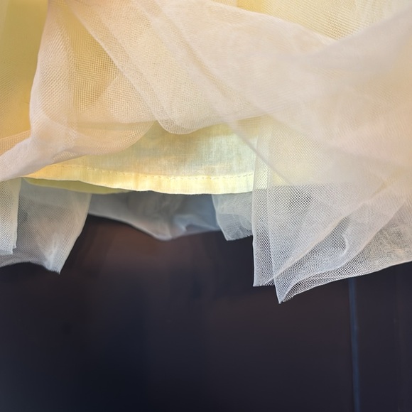 Yellow Tulle Dress - Picture 3 of 3